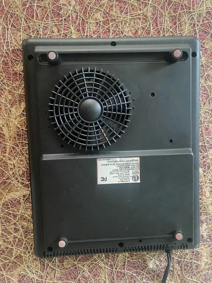 BergHOFF 2216760 Tronic Power Estufa de Inducción Placa Caliente Portátil Foto 4 de 4