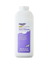 Equate Cornstarch Baby Powder Lavender Chamomile 22 oz No Talc Hypoallergenic