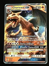 Charizard GX SM195 Sun & Moon Black Star Promo Pokemon Card