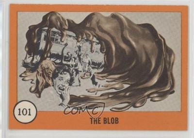 1961 Nu-Cards Horror Monsters Series 2 The Blob #101 0mx5
