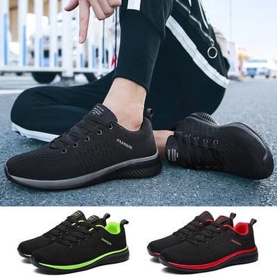 Herren Laufschuhe Leicht Atmungsaktiv Sportschuhe Jogging Fitness Alltag
