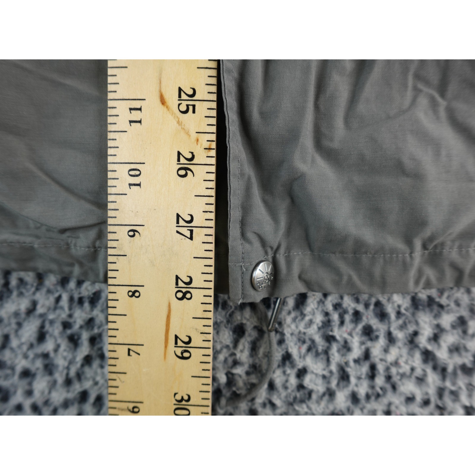Poler Stuff Lightweight Snap Button Jacket Grey O… - image 7
