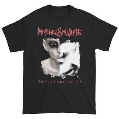 Men's Motionless In White Split Screen Slim Fit T-shirt Small Black