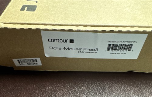 Contour Design RM-FREE3-WL Wireless Ergonomic Roller Mouse Free 3 - New Open Box - 第 8/8 張圖片