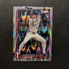 2025 Topps Chrome - DaShawn Keirsey Jr. #19 RayWave Refractor (RC)