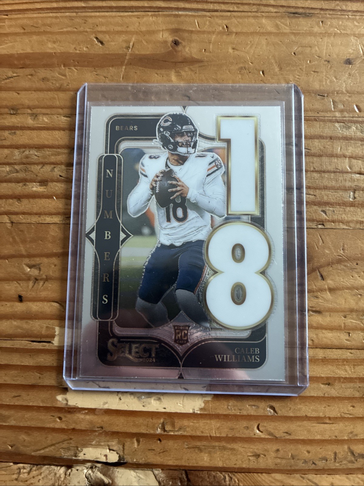 2024 Panini Select - Select Numbers Caleb Williams #19 (RC)