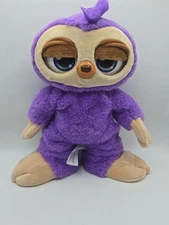 Zuru Pets Alive Fifi Flossing Sloth Purple Battery Operated Toy Dancing - Tested