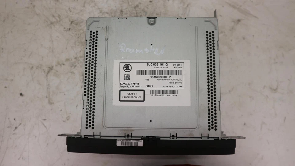 Skoda Roomster 5J Radio CD 5J0035161G (kein code vorhanden) - Bild 2 von 4