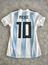 Messi Argentina 2018 - 2019 Home Soccer Jersey Men Size M BQ9324 Authentic