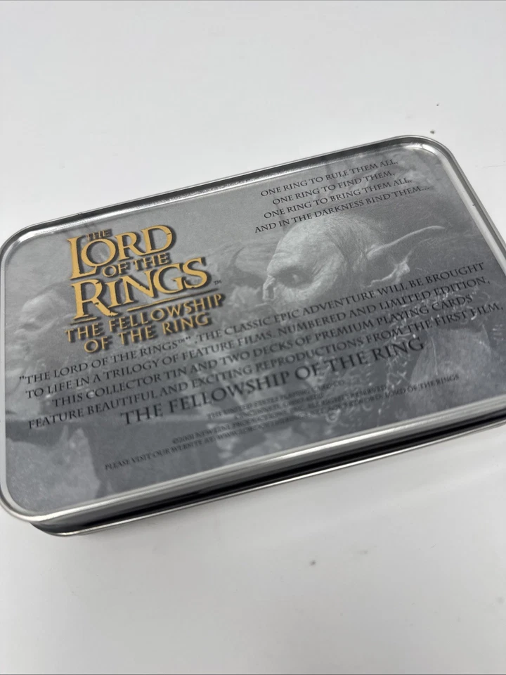 Lord of The Rings, NUMBERED Limited Edition Fellowship of The Ring Cards - Image 2 of 4