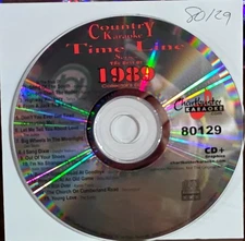 80129   1989   COUNTRY TIME LINE    CHARTBUSTER   KARAOKE  LOT GEM