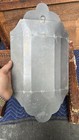 Vintage Pair of Mirrored Tin Single Light Wall Sconces Rustic Farmhouse AAFA — photo 8