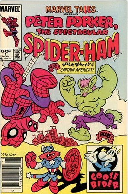 Marvel Tails #1 1983 Marvel Comics NM Comic Book 1st App Spider-Ham