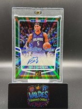 Paolo Banchero Auto /75 2024-25 Donruss Signature Series Green Laser SP Magic