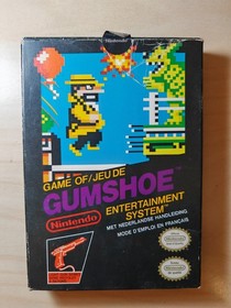 Gumshoe Nintendo NES Pal A GBR/ITA scatola e libretto francesi a marchio BANDAI