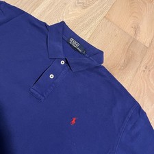 Polo Ralph Lauren blue small pony polo shirt