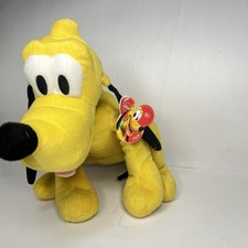 Vintage Applause Walt Disney 12" Pluto Plush Dog Stuffed Animal Toy New