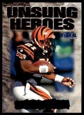 Eric Bieniemy 1999 Fleer Tradition #7 UH Unsung Heroes Bengals Football Card