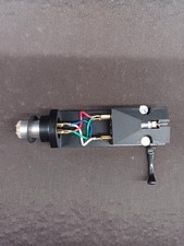 DENON DL-103 Moving Coil MC Phono Cartridge with Headshell Stylus Cover Tested