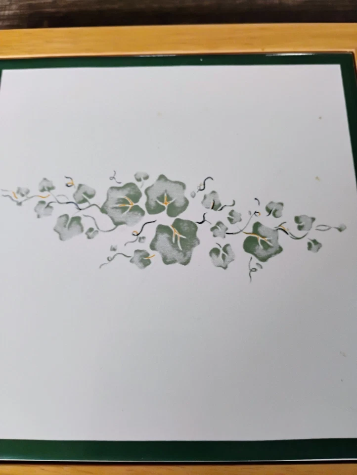 CORELLE COORDINATES CALLAWAY TRIVET OR WALL DECOR GENTLY USED FREE USA SHIPPING - Image 2 of 3