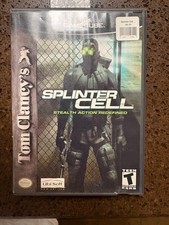Tom Clancy: Splinter Cell: Stealth Action (Nintendo Gamecube, 2003) NO MANUAL