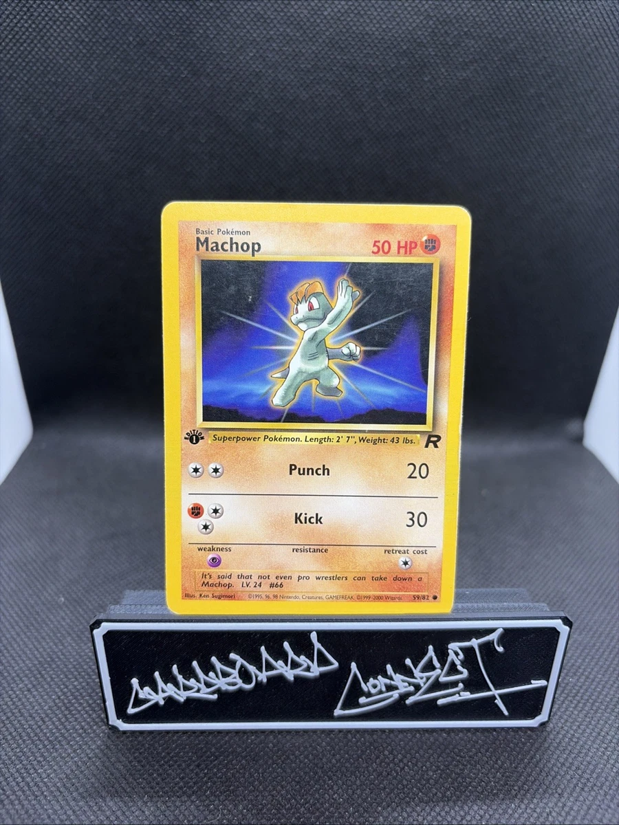 how do you know if your pokemon card is rare Pokemon - Machop (57/108) - XY Evolutions Trading Card Game Card - Common -  English - Age 15+, Board Games main image 0