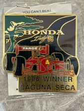 Honda CART Indy Car 1996 Laguna Seca Winner Pin Badge Racing Rare