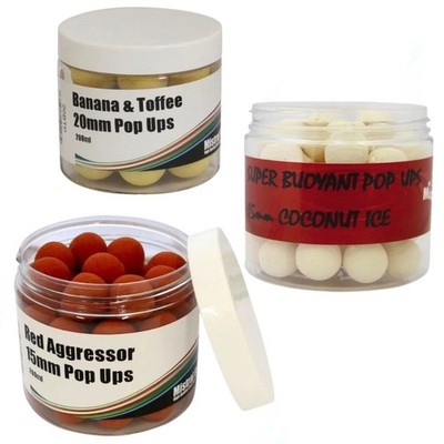 Mistral Pop-Ups Karpfenangeln Coconut Ice/ Red Aggressor/Banane & Toffee 100ml