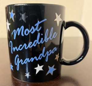 Coffee Mug "Most Incredible Grandpa" Gift Papa Mug Dad Gift.