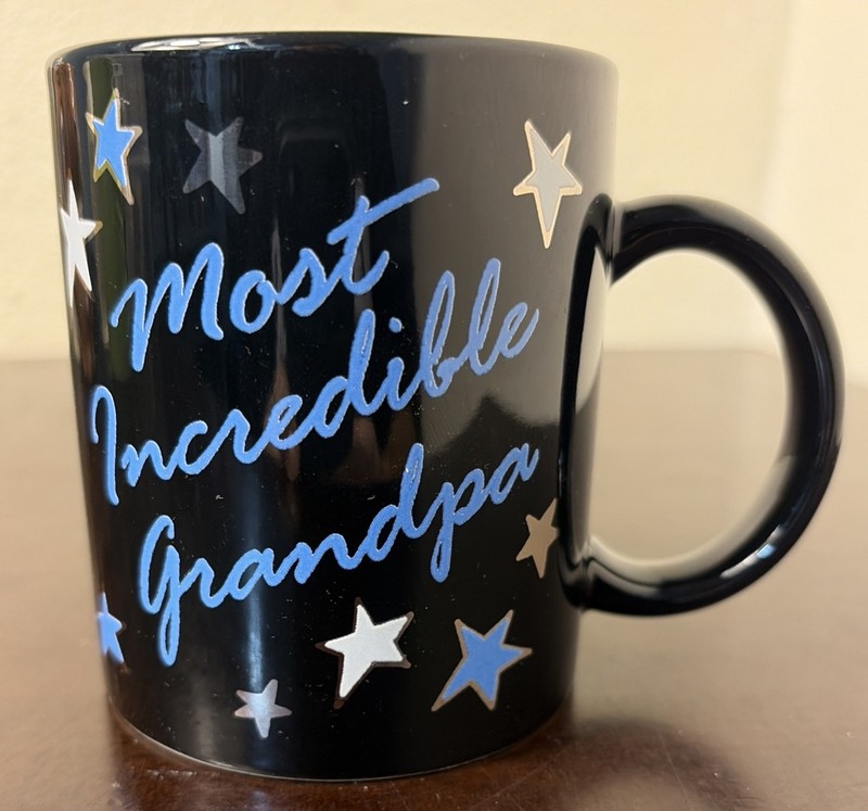 Coffee Mug "Most Incredible Grandpa" Gift Papa Mug Dad Gift.