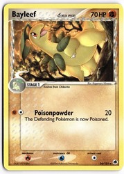 Bayleef (Delta Species) 26/101 EX Dragon Frontiers Uncommon