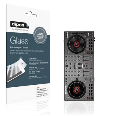 2x Schutzfolie für Numark NS4FX Jog - Anti-Shock 9H Folie dipos Glass