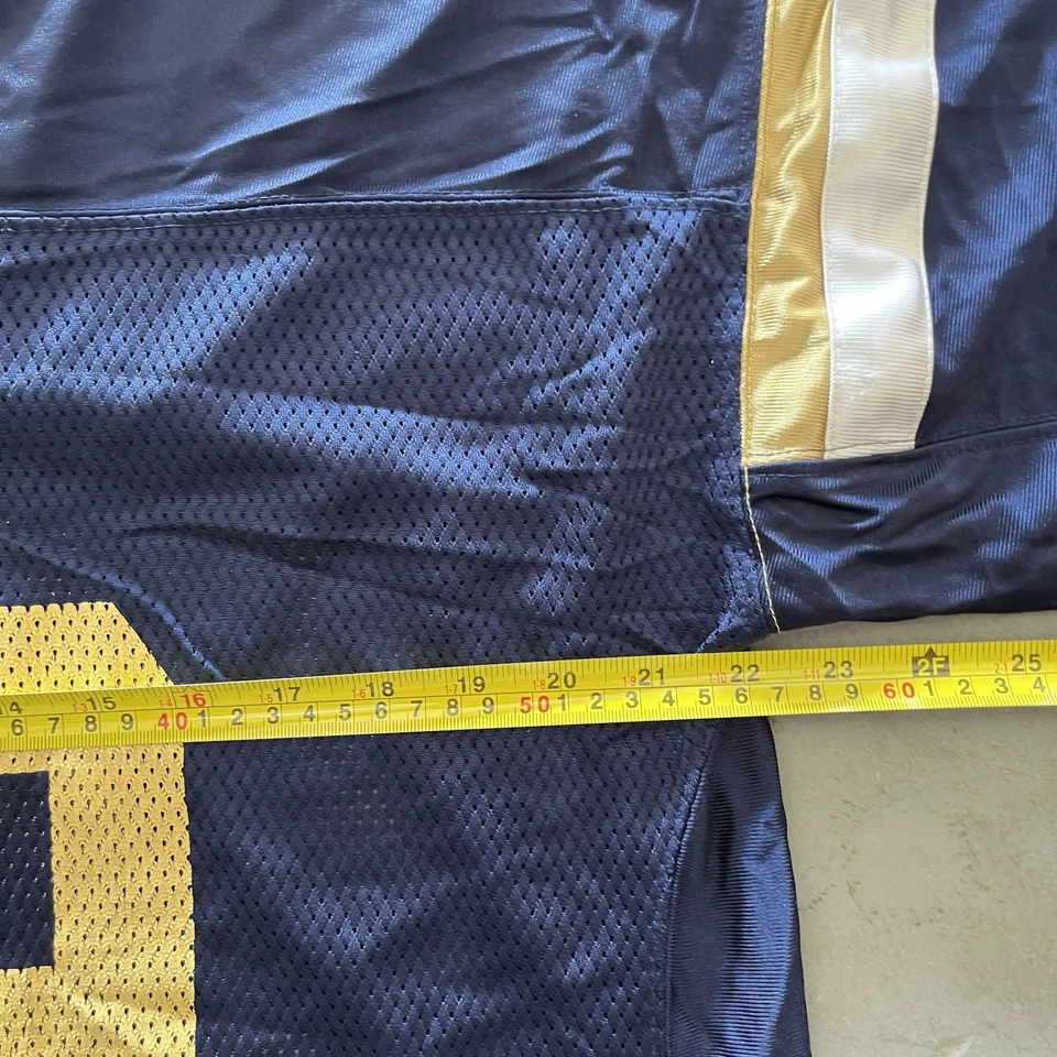 Camiseta De Colección St. Louis Rams Para Hombre Grande NFL Fútbol S. Jackson 39 Reebok Años 2000 Foto 4 de 4