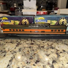 AHM Rivarossi Empire Builder 1930 Observation 2671/0 Vista Dome Kadee conversion