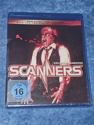 Scanners 1981 2011  Germany Koch Media Region B  Horror Blu Ray NEW German