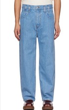 ECKHAUS LATTA Denim Reverse Pockets Jeans Pants Indigo Denim Size 28