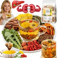 Dandelion Wolfberry Tea - Liver Kidney Detox Herbal Tea