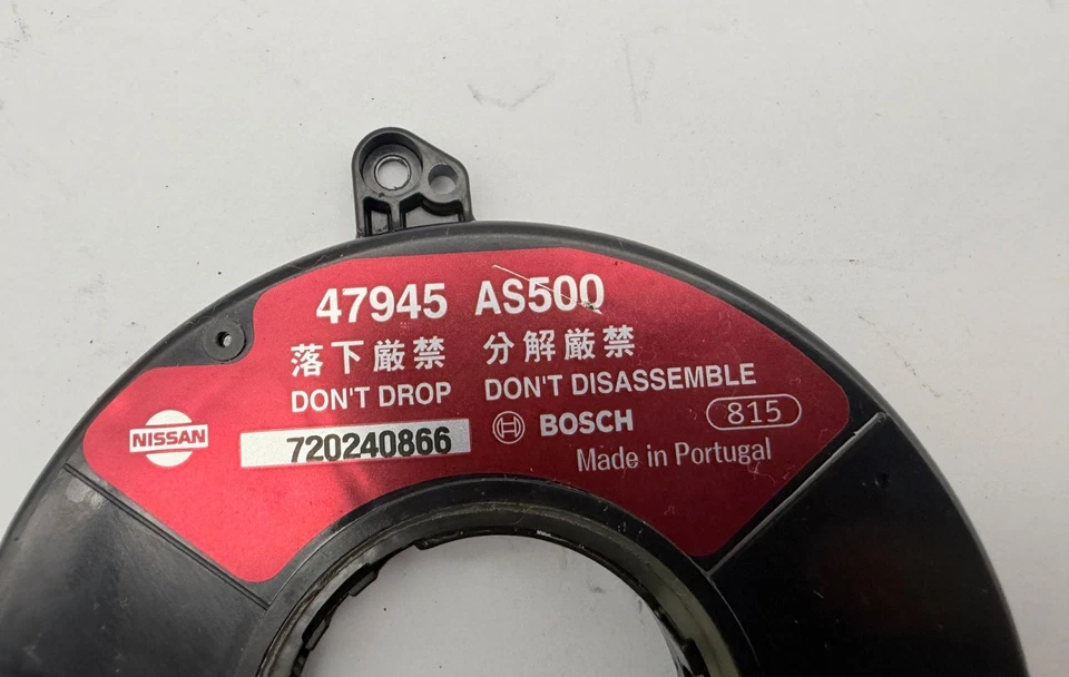 Датчик угла положения рулевой колонки от оригинального производителя 08–15 Nissan Armada Titan Murano - Изображение 3 из 4