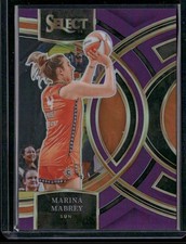 2024 Panini Select WNBA #190 Marina Mabrey Prizms Purple #/149