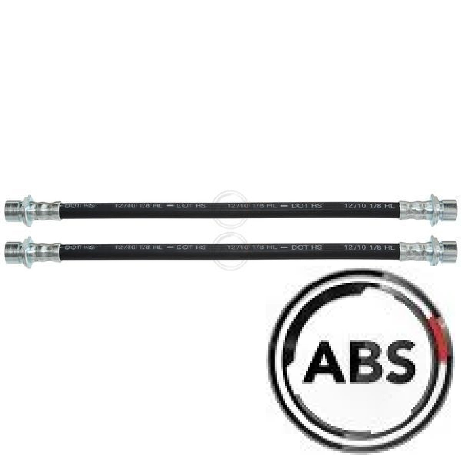 Bremsschlauch 288 mm INN M10x1.0 INN M10x1.0 A.B.S. für u.a. TOYOTA 4 - Bild 3