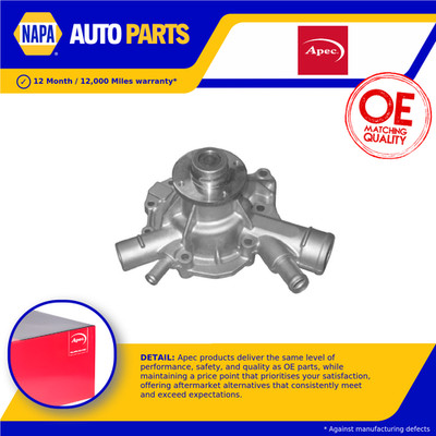 Water Pump fits MERCEDES C180 2.0 00 to 02 M111.951 Coolant 1112004301 Apec New