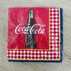 New ListingHallmark Coca Cola Checkered VTG Retro Party 24 Napkins