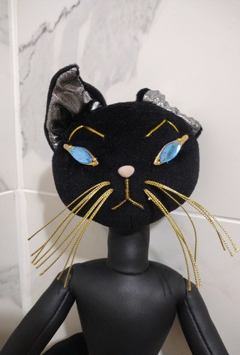 2004 GLAMKATS Large Miss Hiss CAT Kitten STUFFED ANIMAL TOY COLLECTOR DOLL - Picture 3 of 12