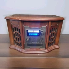 Innovative Technology ITRR-501 Wooden Music Center (Record, CD, Cassette, Radio)