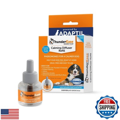 ThunderEase Dog Calming Pheromone Diffuser Refill | Powered by ADAPTIL | Vet 