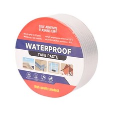 2" 32.8' Waterproof Tape for Leaks Aluminum Butyl Tape for RV Glass Repair