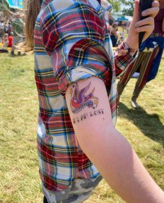 Wenn ich verloren bin!  Kinder Temp Tattoo personalisiert mit Ihrer Telefonnummer. 12 Exemplare