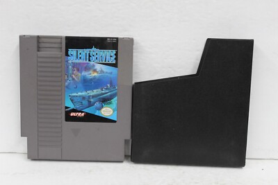 Silent Service (Nintendo NES, 1989) Cart Only w/ Manual
