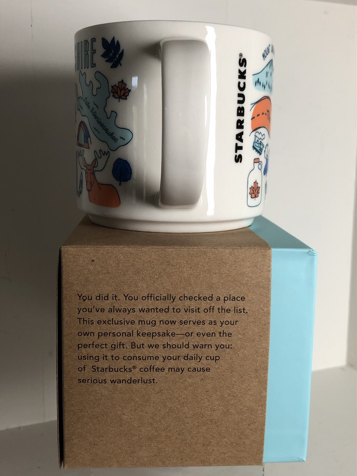 Starbucks BEEN THERE Series BTSNew Hampshire (NH) 14oz Mug Brand New