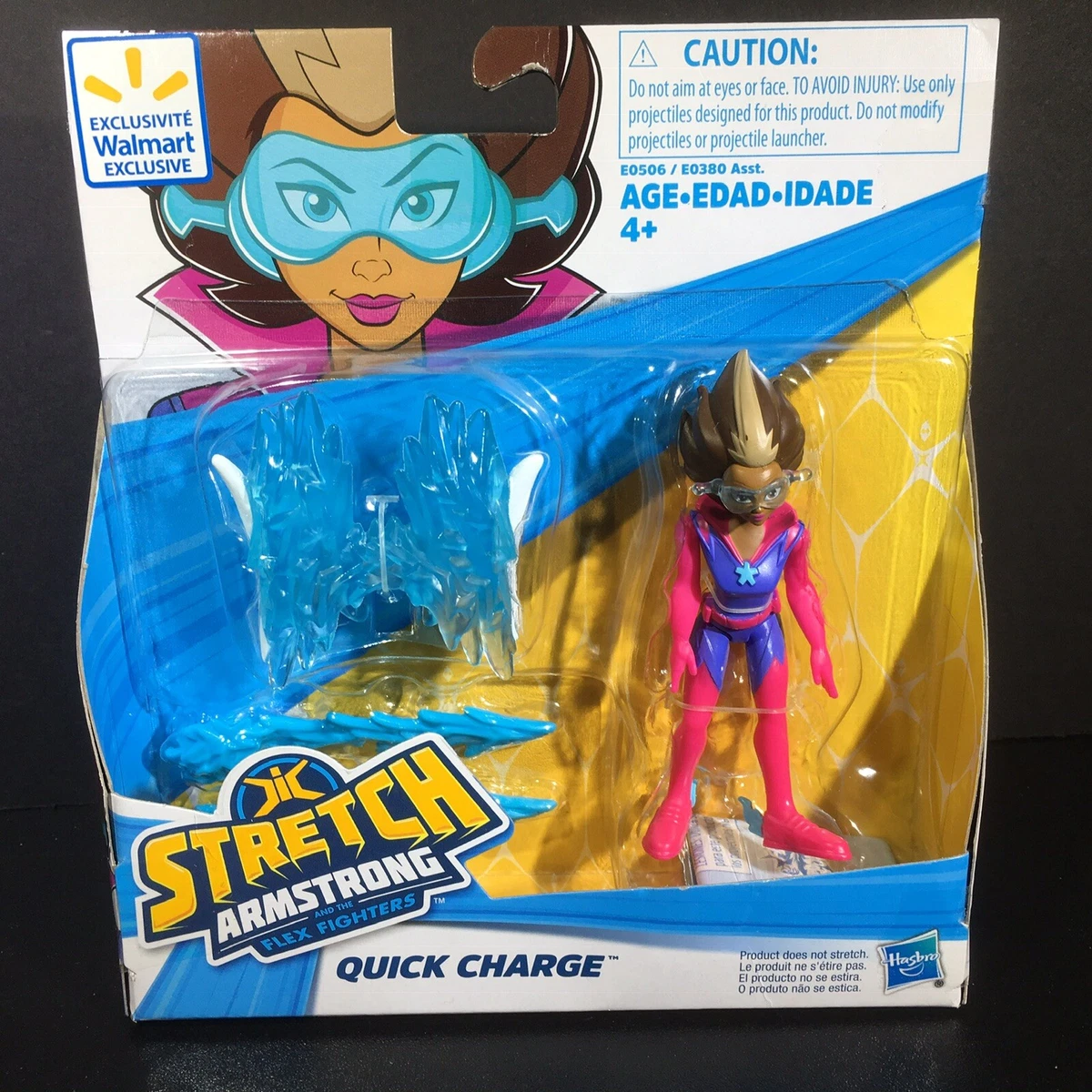 Stretch Armstrong and the Flex Fighters Quick Charge Walmart Exclusive